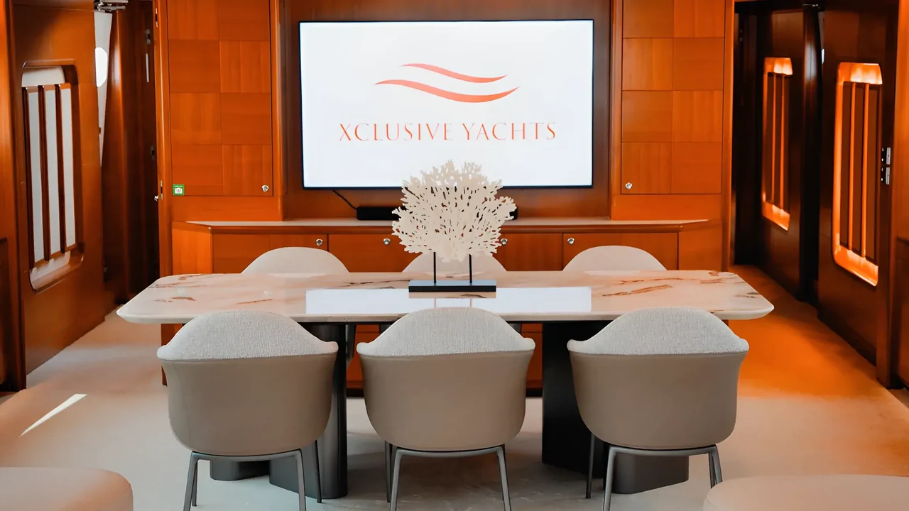 Interior aboard Xclusive 35