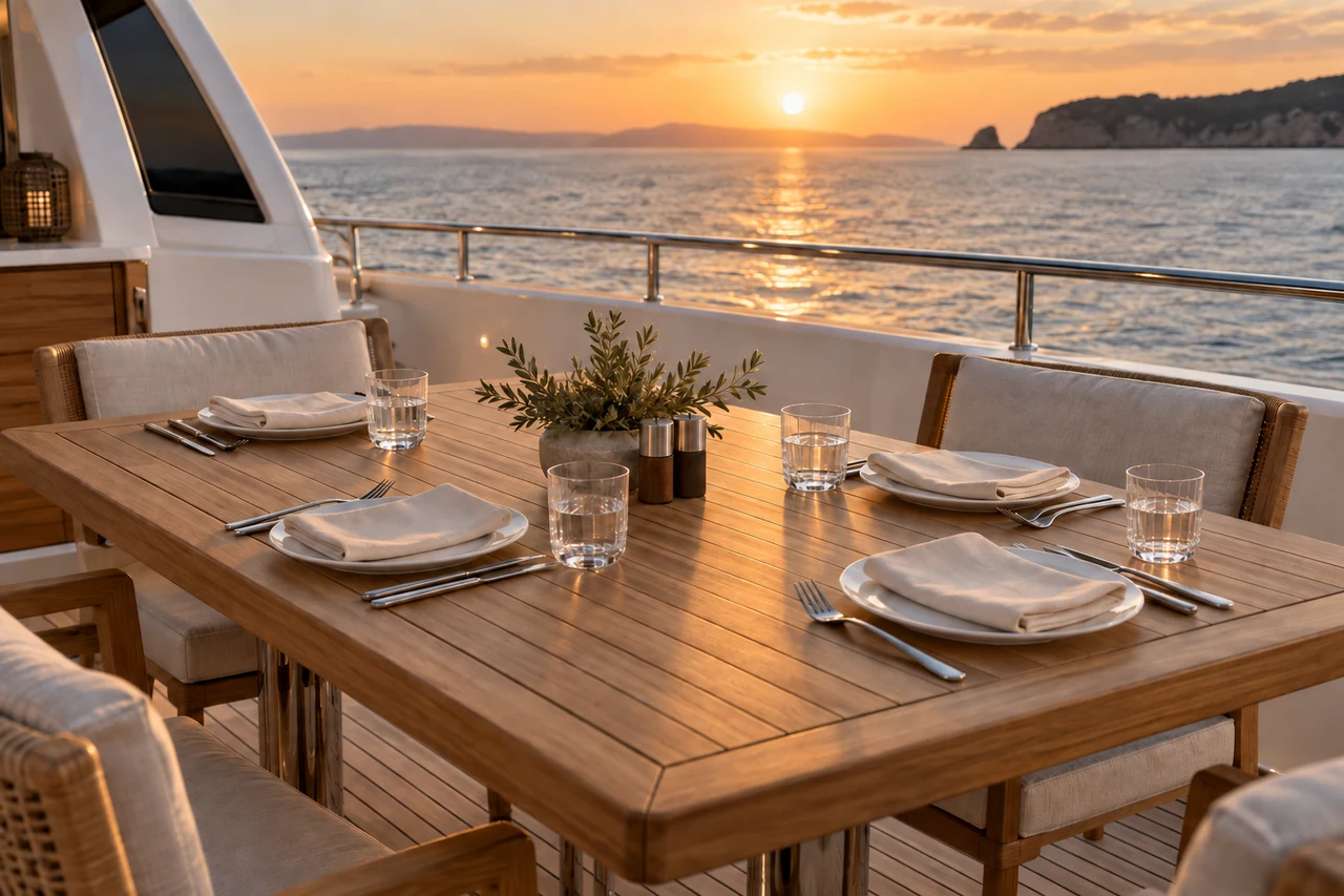 Dinner with a view